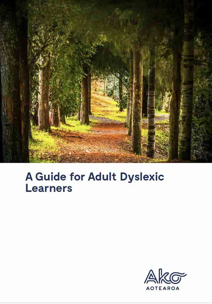 Cover page of Guide for Dyslexic Learners